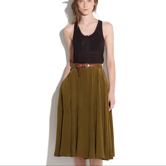 Madewell Silk Canyon Midi Skirt - Picture 9 of 15